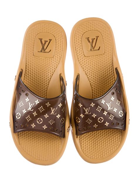 lv slippers mens|louis vuitton dad sandals.